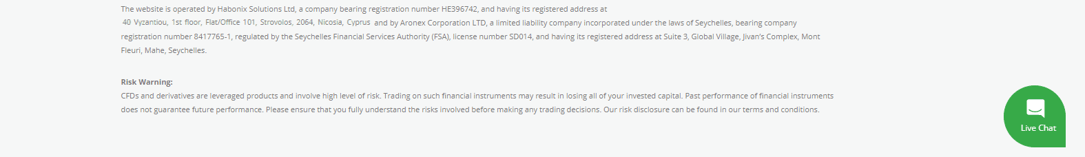 Oinvest Review FSA oversight Oinvest Review FSA oversight